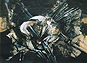 Insekt 2002  Mischtechnik	49 x 63 cm