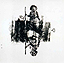Das ewig Weibliche 1994  Monotypie / Collage 49 x 49 cm